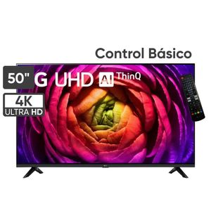 Televisor Smart LG UHD 50" con ThinQ AI (Inteligencia Artificial)