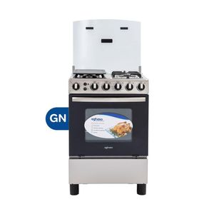 Combo: Cocina 4 hornillas Premium GN + Campana extractora 60 cm