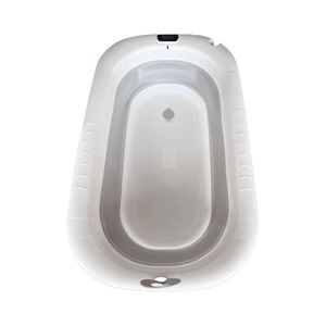 Tina Bañera Plegable Para Bebé Con Temperatura Gris