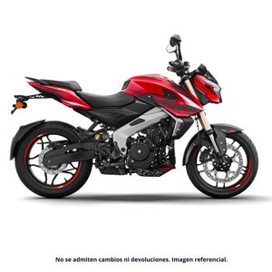 Moto Bajaj Pulsar NS 400 Z Rojo Negro