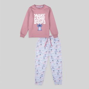 Pijama Para Niña Stitch Franela Mommy&Me