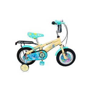 Bicicleta Monark Stitch & Angel Aro 12 Amarillo