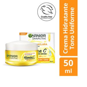 Crema Gel Hidratante Todo Uniforme Garnier  FPS30 Anti Manchas 50ml + Serum Express Clara Garnier Vitamina C 30ml