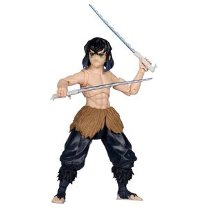 McFarlane Toys Inosuke Hashibira unmasked - Platinum Edition - Demon Slayer