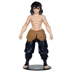 McFarlane Toys Inosuke Hashibira unmasked - Platinum Edition - Demon Slayer