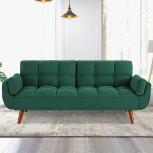 Sofá Reclinable Paulina 3 Cuerpos - Verde