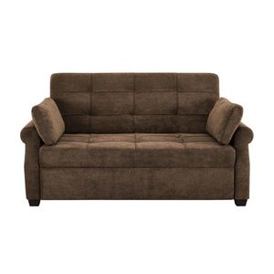 Sofá Cama Lineal Duquesa 1.5 Plz - Marrón