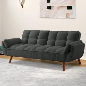 Sofá Reclinable Paulina 3 Cuerpos - Gris