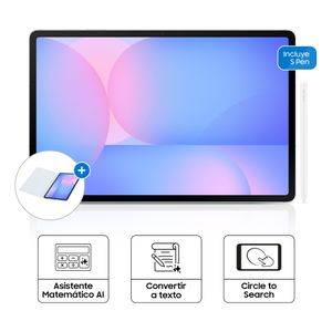 Tablet Samsung Galaxy Tab S10 FE Plus 13,1" 128GB, 8GB RAM, 2880 x 1800 (WQXGA+), cámara principal 13MP, frontal 12MP + Lápiz + Cover Azul