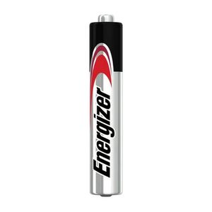 Pilas alcalinas Energizer AAAA pack de 2, 1.5V, sin mercurio, ideal para controles, color plata y negro