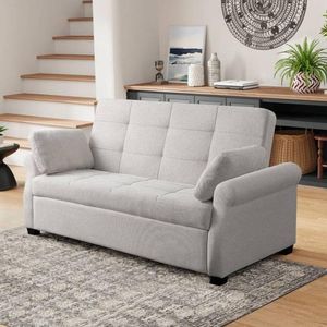 Sofá Cama Lineal Duquesa 1.5 Plz - Beige claro