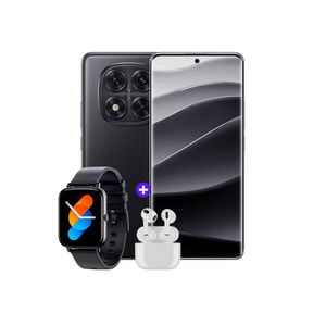 Xiaomi Redmi Note 14 Pro 4G 256GB 8GB Negro medianoche + Smartwatch + Audifonos