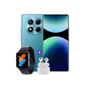 Xiaomi Redmi Note 14 Pro 5G 256GB 8GB Azul océano + Smartwatch + Audifonos