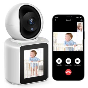 Monitor de Bebe Mascotas Adultos Mayores Con Pantalla Voz y Video Bidireccional