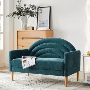 Sofá Arcoíris Yazmin 2 Cuerpos - Cobalto