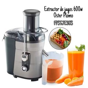 Extractor de jugos 600w Oster Plomo - FPSTJE317S