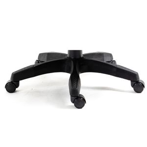 Combo Base para Silla Gamer Repuesto Shine Series Negro + Pack 5 Ruedas para Silla Giratorias Negro