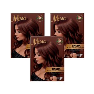 Shampoo Tinte Caoba 4.43 25mlx10 en Sachets Musa 3 und