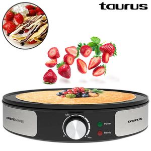 Crepera Taurus con Placa Antiadherente 1200W S165
