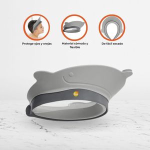 Visera para Baño de Bebé «MIRINO» Gray