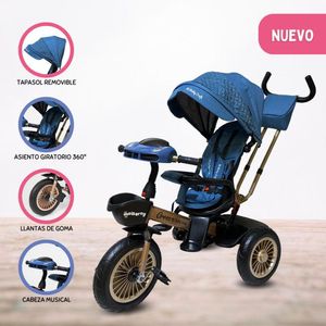 Triciclo Giratorio Voyage CROSS Blue