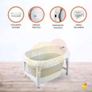 Bañera Plegable para Bebé «ARUBA» Gris
