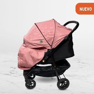 Coche Cuna de Lujo «NEW VALENCIA» Graffiti Pink
