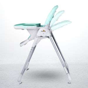 Silla de comer para Bebé Graduable »YUMMY» Menta