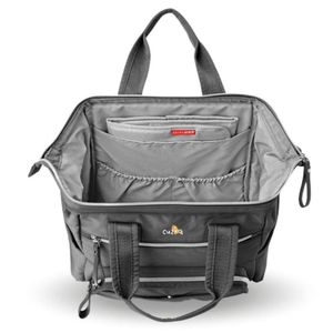 Bolso Pañalero SKIP HOP « MAINFRAME» Charcoal