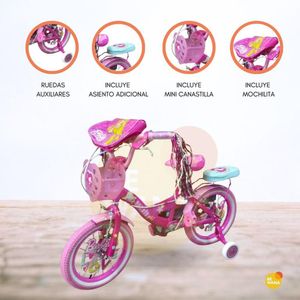 Bicicleta Aro 20 para Niñas «BARBIE»
