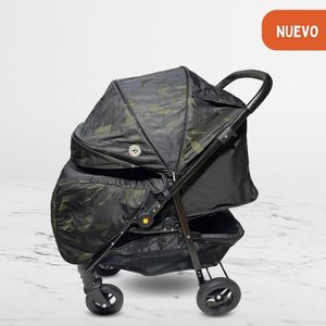 Coche Cuna de Lujo «NEW VALENCIA» Graffiti Black