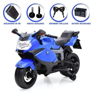 Moto a Batería Pistera para Niño «BMW» Blue Licenced