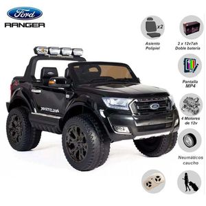 Camioneta a Batería Para Niños «RANGER» Black MP4