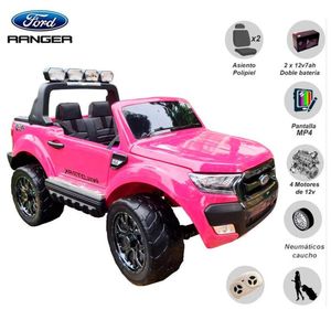 Camioneta a Batería Para Niños «RANGER» Pink MP4