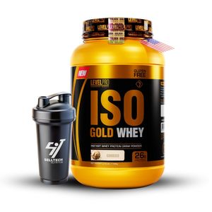 Iso Gold Whey 2.43Lbs Cookies + Shaker
