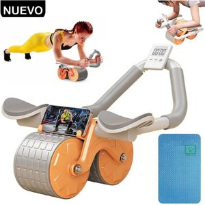 Rueda de Abdominales Smart Fortalece Tu Abdomen Naranja