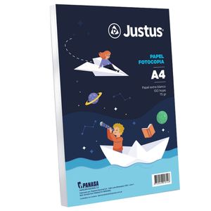 Papel Fotocopia 100Hj JUSTUS