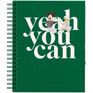 Cuaderno Espiralado DGNOTTAS Disney A-4 Tapa Dura