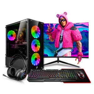 PC GAMER DRACO RGB CORE I7 6TH 16GB 500GB 24" RTX3050 6GB MI PC LISTA MIPCLISTA