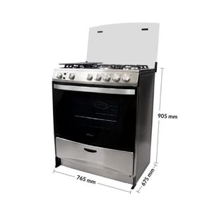 Cocina a pie Expert 76 cm GLP (Balón de Gas) FDV
