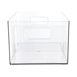 Caja Organizadora de Plástico PET con 2 División 31x15x10 cm
