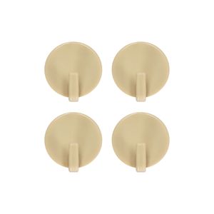 Set 4 Perchas Adhesivas 4 cm