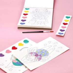 Cuaderno Block para Colorear con Acuarelas