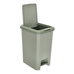 Basurero de Plástico con Pedal 20 L 25,2x33,7x43,1 cm