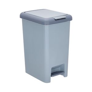 Basurero de Plástico con Pedal 15 L 31x22x38,5 cm