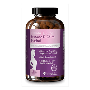 Myo-inositol & D-chiro Inositol Pastillas Apoyo Mujer 120 capsulas - INTIMATE ROSE
