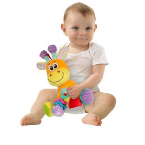 Peluche Interactivo Para Bebe Playgro Amigo Jirafa