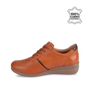 Zapatilla Casual REC-2501 Cobre Viale Cuero