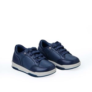 Zapatilla  Casual ANGEL-2532 Azul Rabbit Cuero