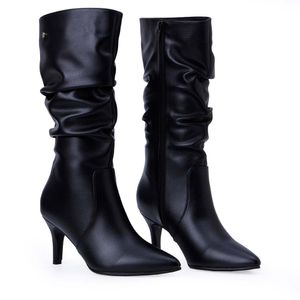 Bota Alta Casual KALU-2512 Negro Piazza
